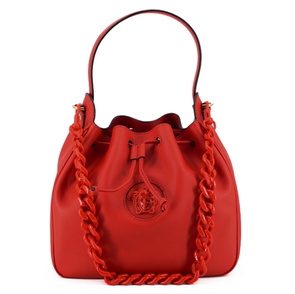 VERSACE Calf leather Hobo Shoulder and Handbag - Picture 3 of 6